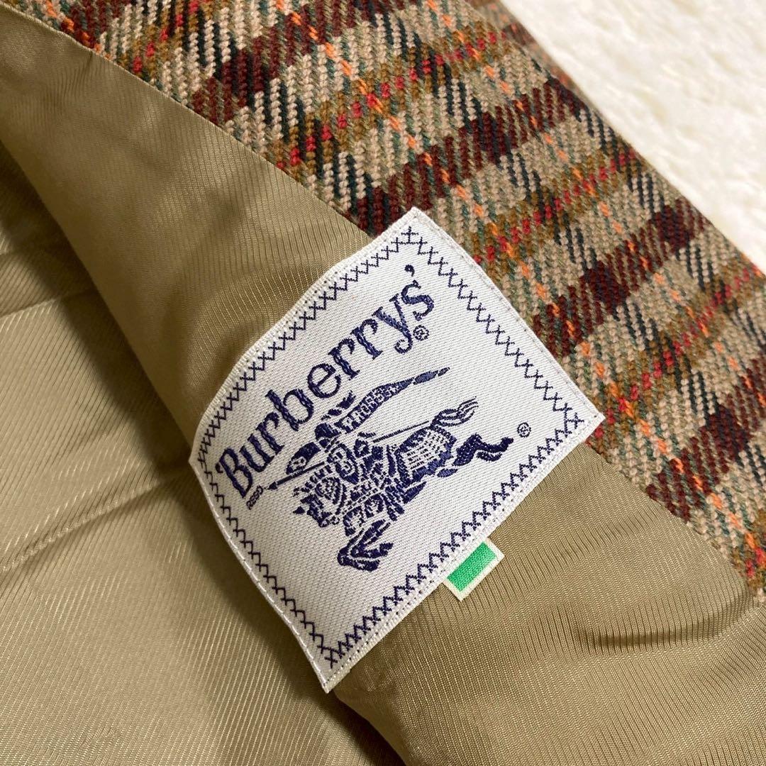 Burberrys チェック柄ジャケット ブラウン 9号 キレイめ オシャレ