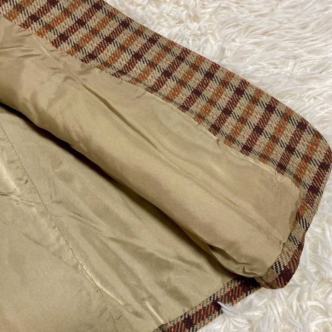 Burberrys チェック柄ジャケット ブラウン 9号 キレイめ オシャレ