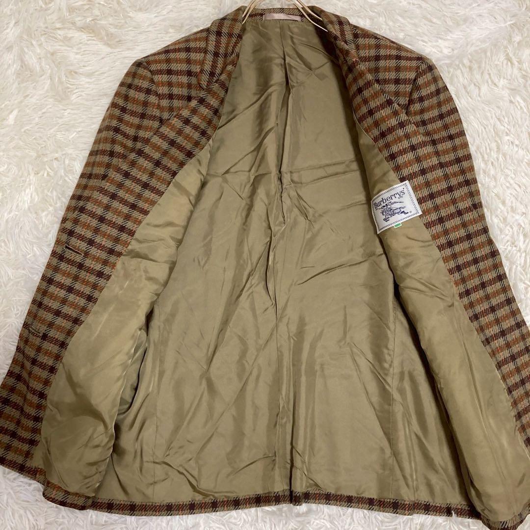 Burberrys チェック柄ジャケット ブラウン 9号 キレイめ オシャレ
