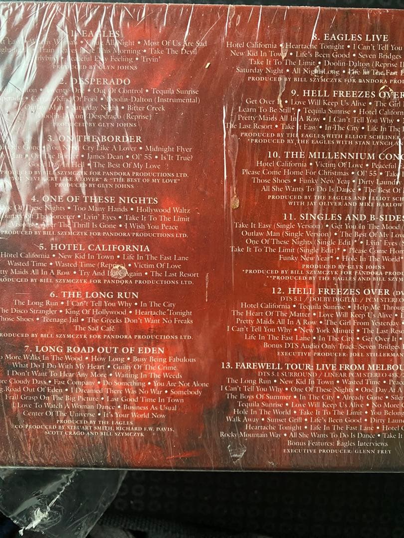 洋楽 EAGLES LEGACY 12CD+DVD Blu-ray