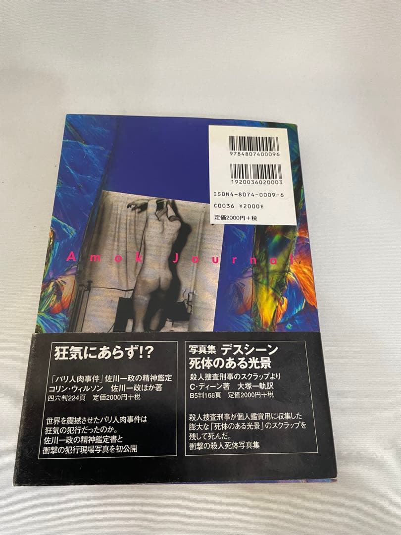 デス・パフォーマンス: 倒錯と死のアモク・ジャーナル