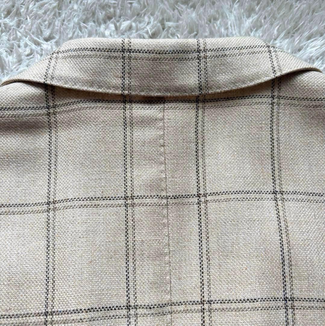 BOGLIOLI DOVER ウインドウペーンチェック 【48】シルク混合