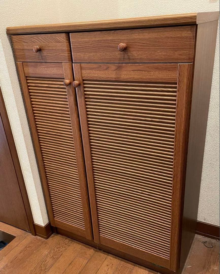 【yuzu】シューズボックス　靴箱　下駄箱