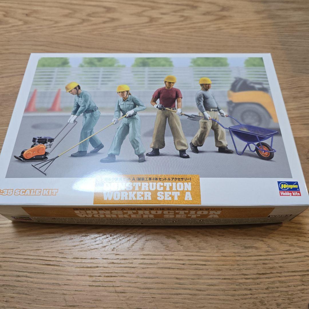 【新品】1/35タダノ　ラフテレーンクレーン他　ハセガワ　プラモデル　6点セット