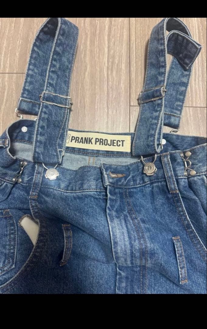 PRANK PROJECT 2wayサロペット　プランクプロジェクト　デニム