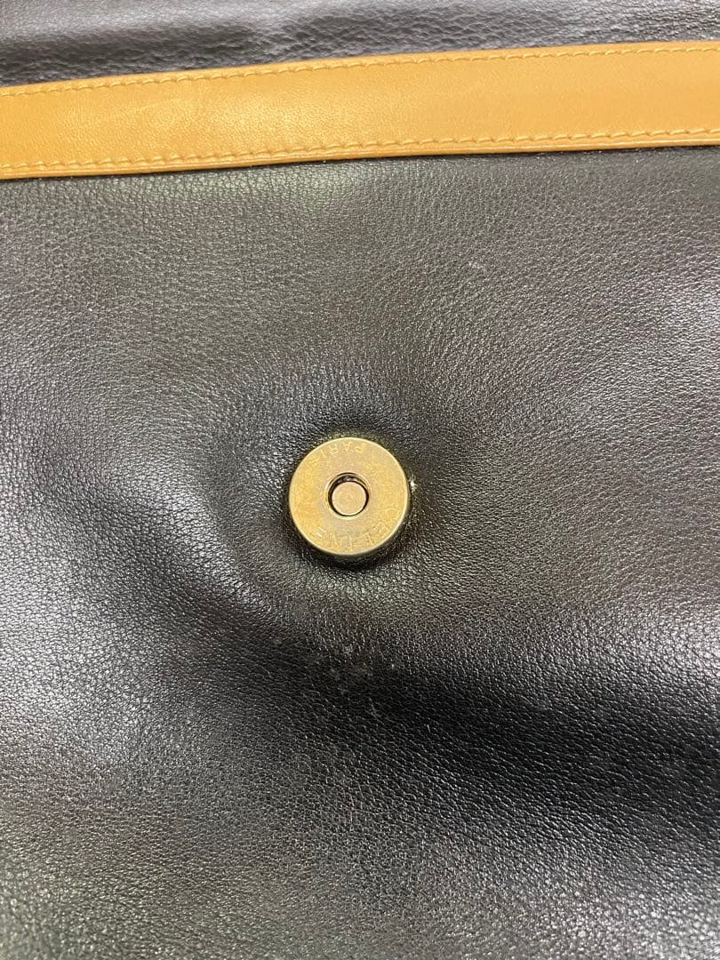 セリーヌ CELINE サルキー 馬車金具 レザー クラッチバッグ ヴィンテージ