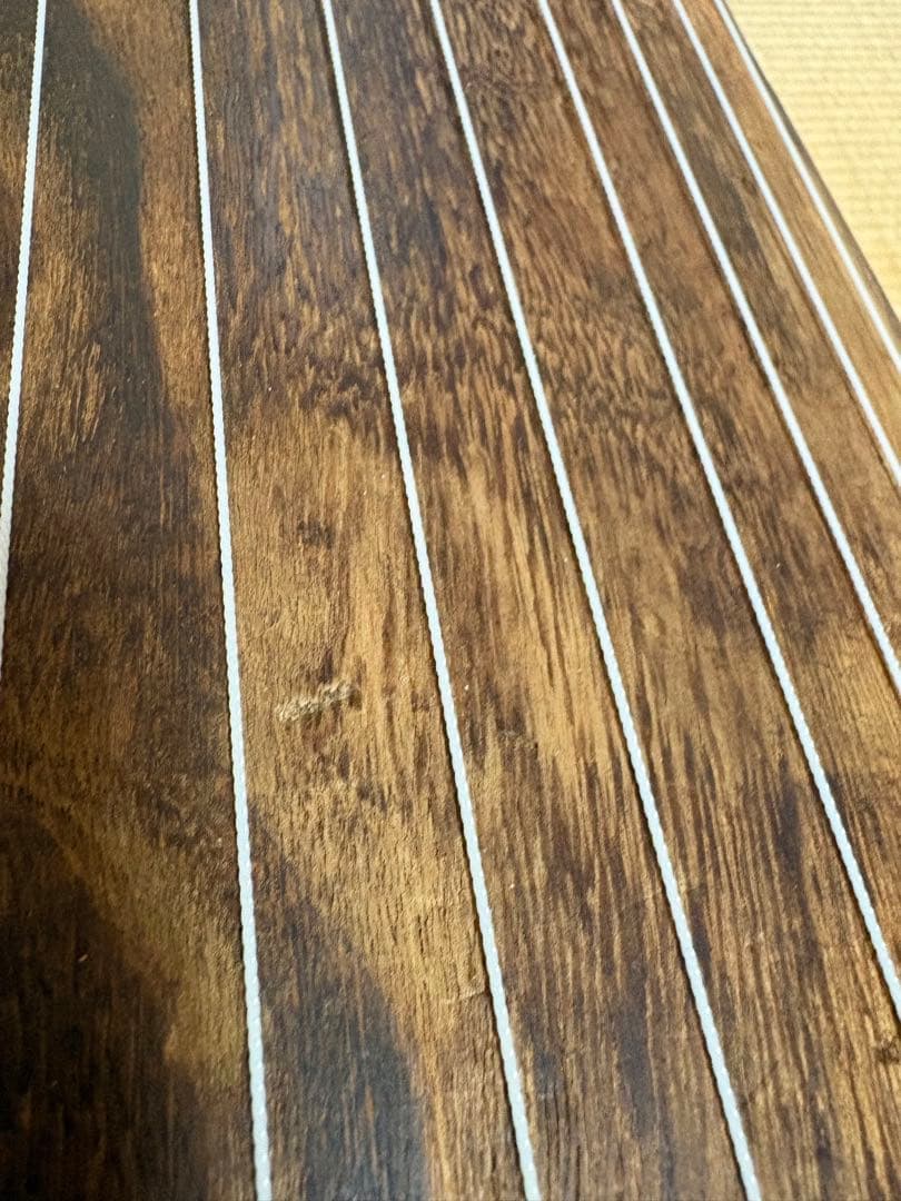 【kei様】専用 紅木仕上げ 金口前（銘有り）蒔絵 並甲 ベタ巻 13絃 琴