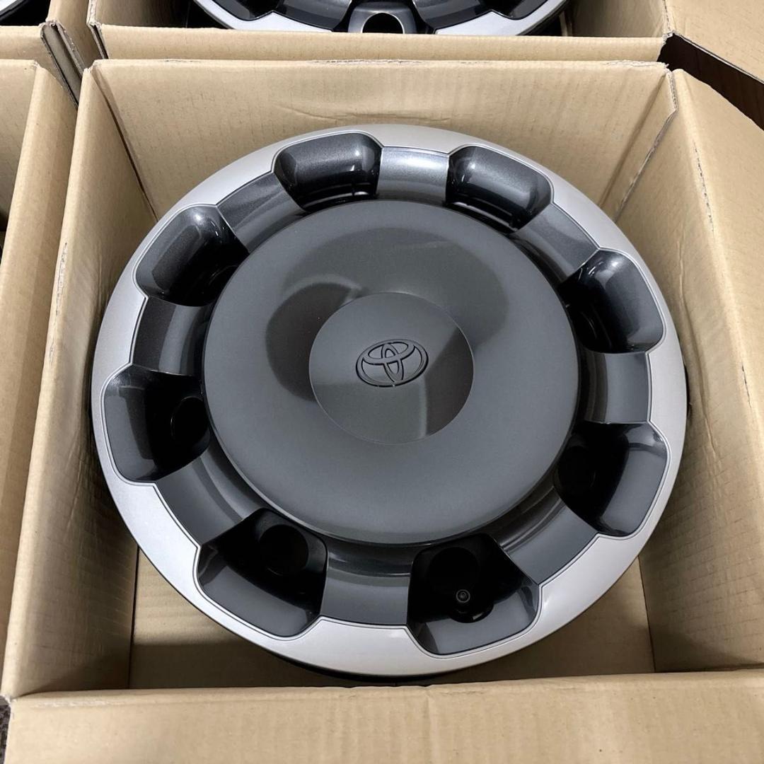 トヨタ シエンタ 15インチ ホイールキャップ スチールホイール 4本セット②