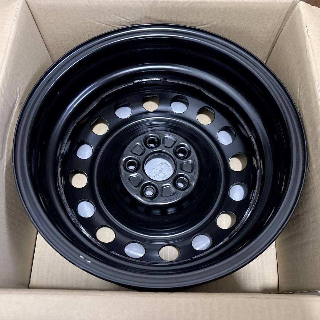 トヨタ シエンタ 15インチ ホイールキャップ スチールホイール 4本セット②