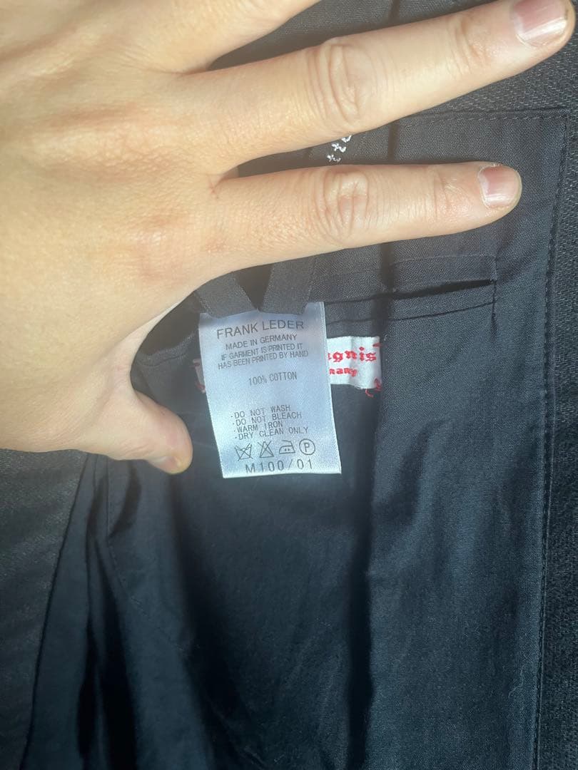 FRANK LEDER ジャーマンレザージャケット 2B