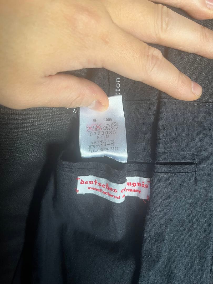 FRANK LEDER ジャーマンレザージャケット 2B