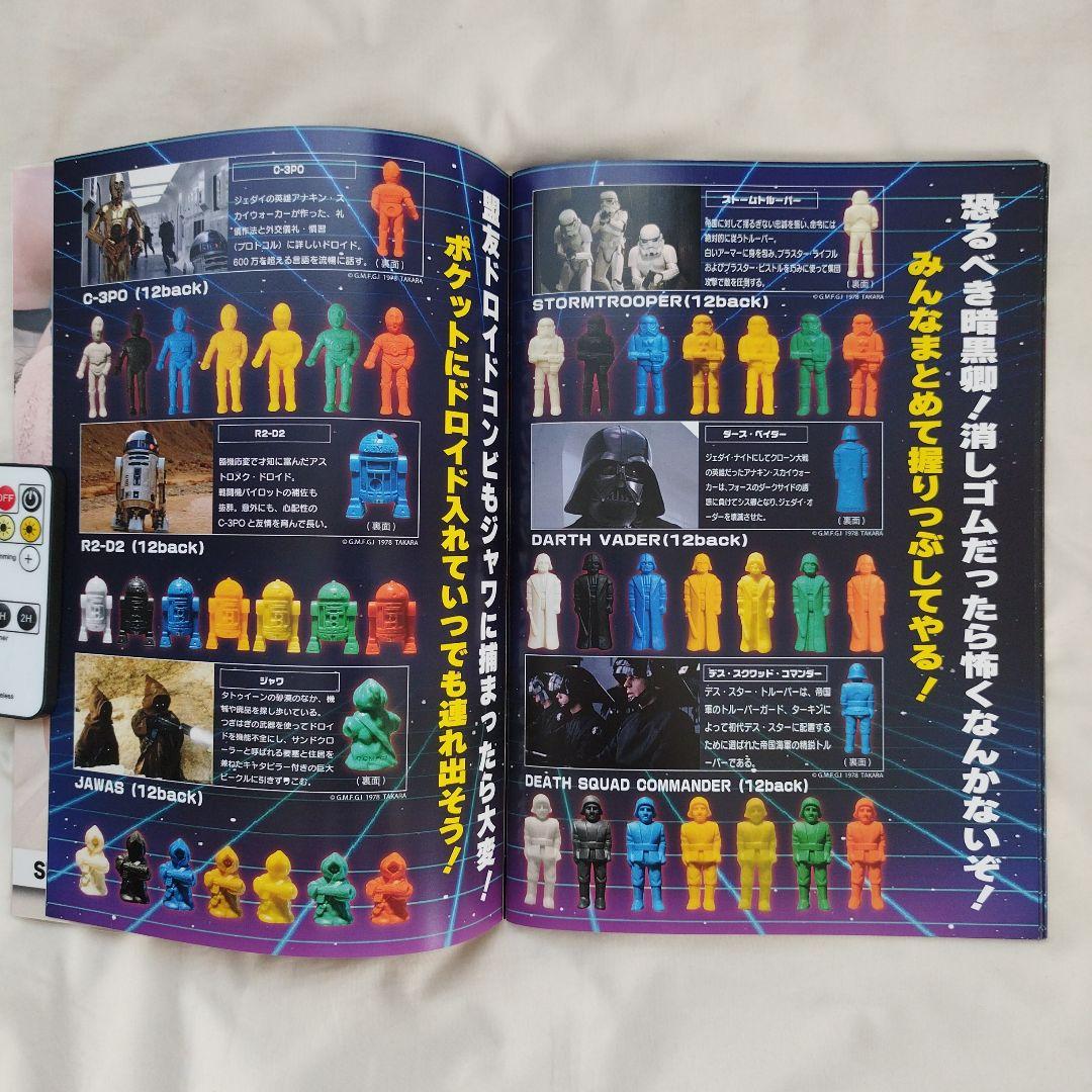 スターウォーズ　森永＆明治おまけ　消しゴム＆グッズ　文房具＆アパレル　新品同様
