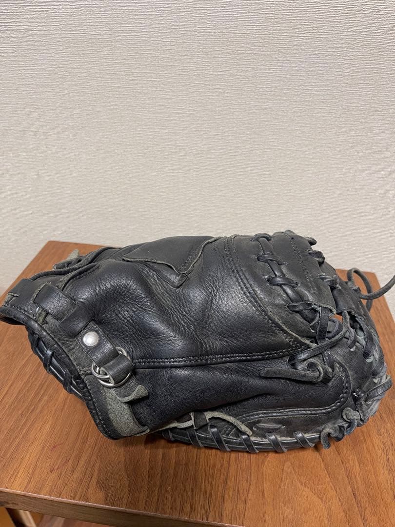 ZETT ゼット キャッチャーミット 軟式 ブラック 野球グローブ