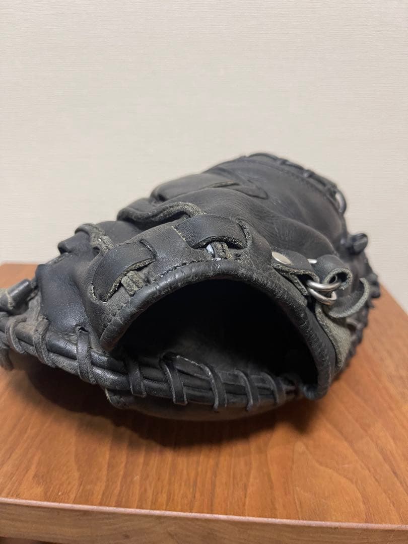 ZETT ゼット キャッチャーミット 軟式 ブラック 野球グローブ