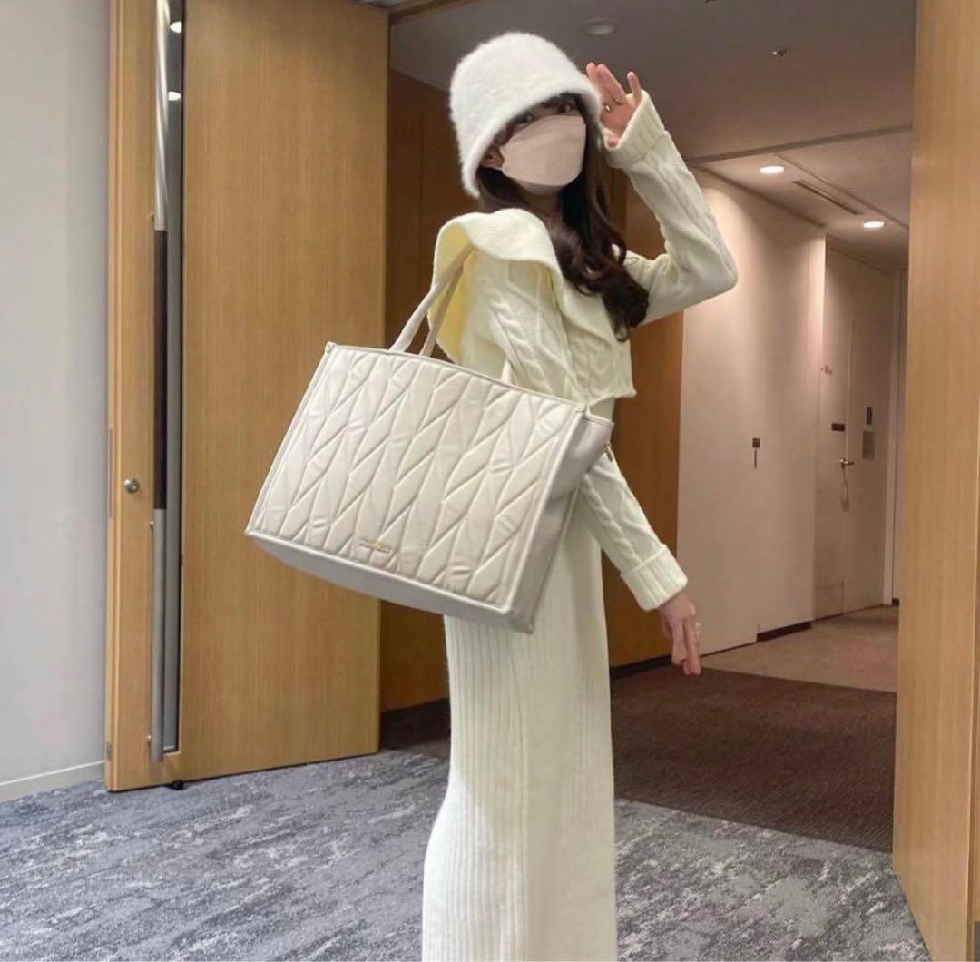 Rosé Muse ロゼミューズ トートキルティングトートバッグ