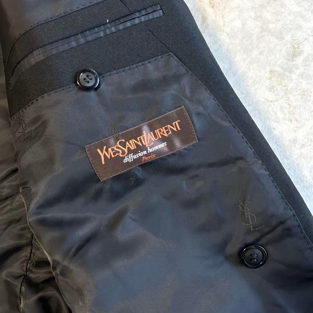 Yves Saint Laurent サンローラン ウール ダブル セットアップ