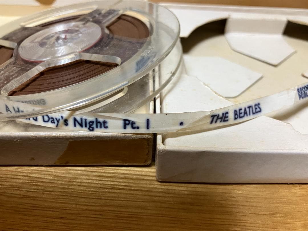 激レア！UK オープンリール・ビートルズ／ハードデイズナイト