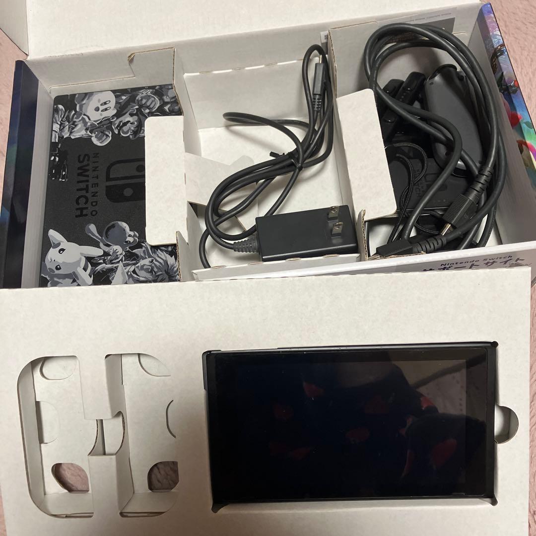 Nintendo Switch 本体 スマブラエディション　ジョイコンジャンク
