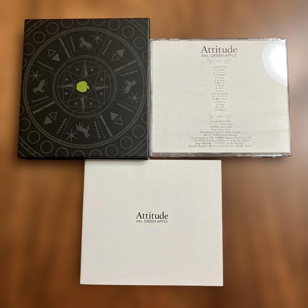 Mrs. GREEN APPLE Attitude 初回限定版(CD&DVD)