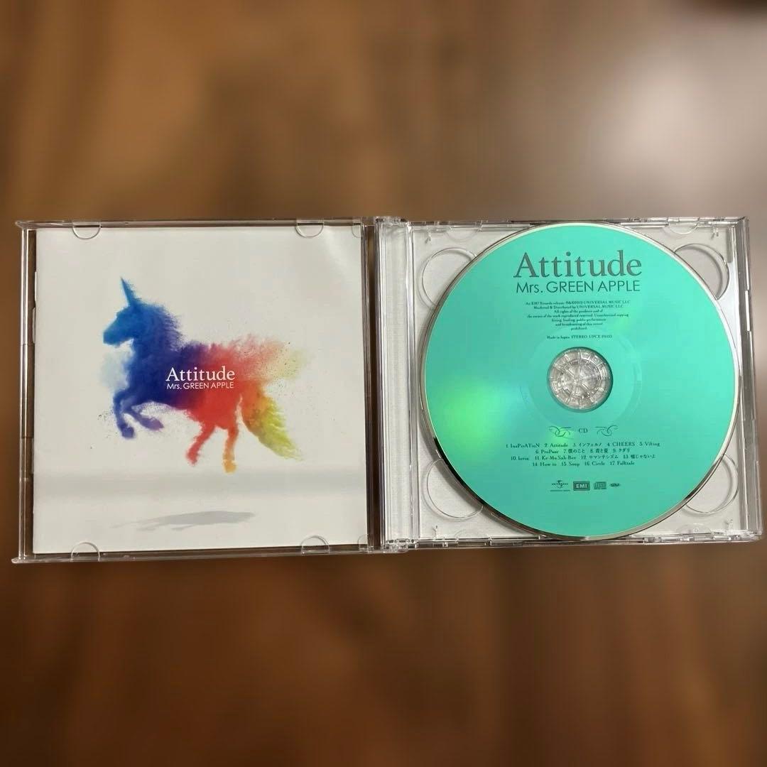Mrs. GREEN APPLE Attitude 初回限定版(CD&DVD)