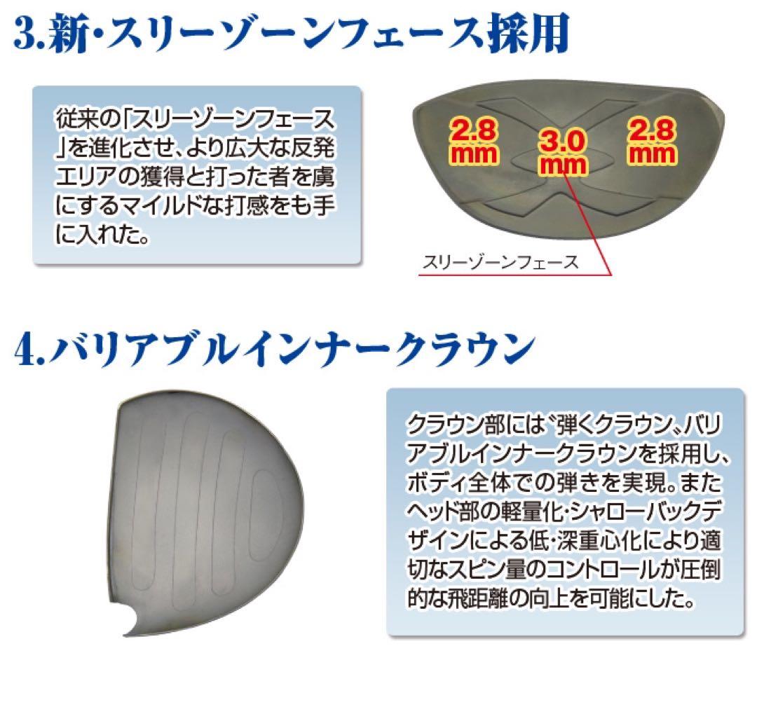 【単品ヘッド】日本一404Yでステルスより飛ぶ! ワークスゴルフマキシマックス