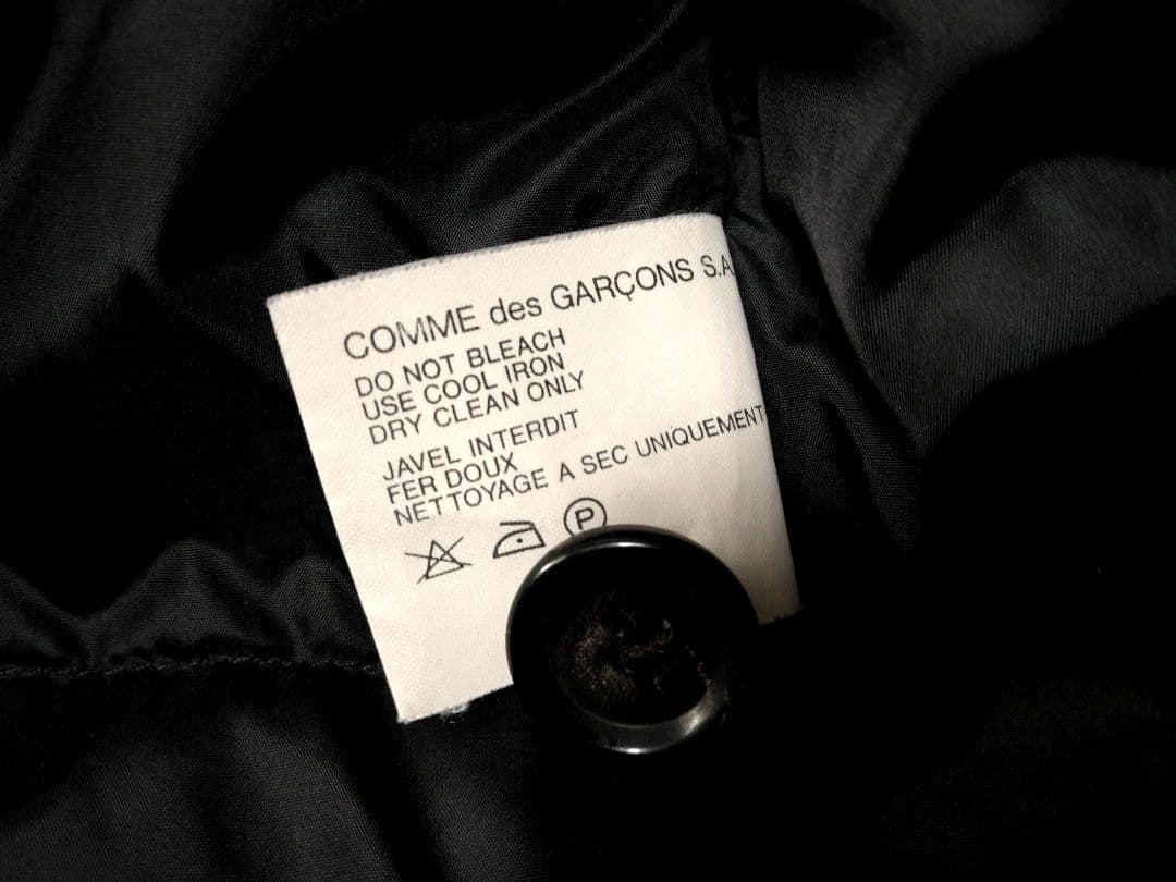 美品COMME DES GARCONS SHIRT/コムデギャルソンダウンベスト