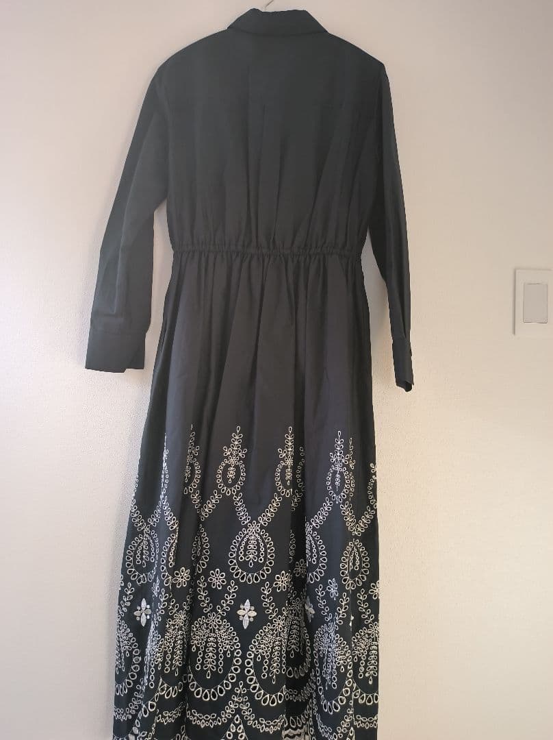 【新品タグ付】2022年 エンブロイダリー シャツ 刺繍 ワンピース