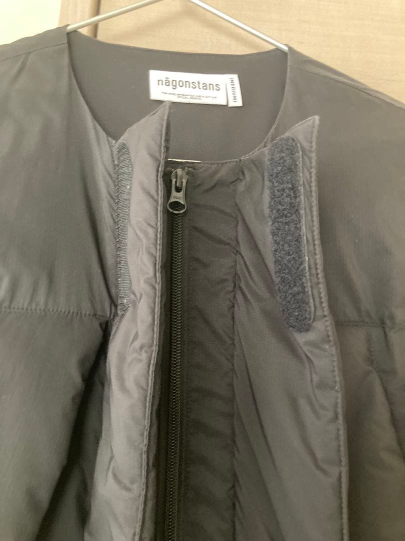 nagonstans ブラックダウンベスト M