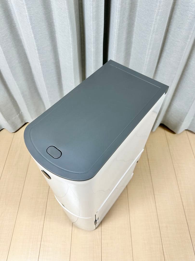 美品 エムケー精工 保冷米びつ ライスクール HRC-10S ホワイト