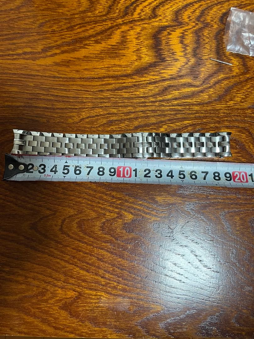 Hamilton Jaz masterステンレススチール金属ベルト