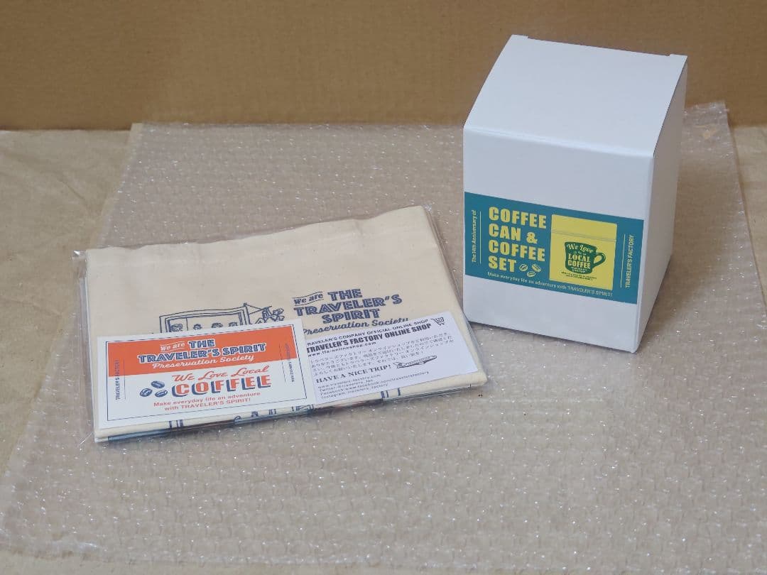 トラベラーズファクトリー 14周年記念缶セット