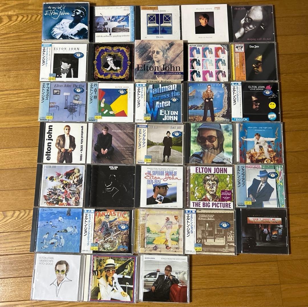エルトン・ジョン　CD、DVD まとめ売り