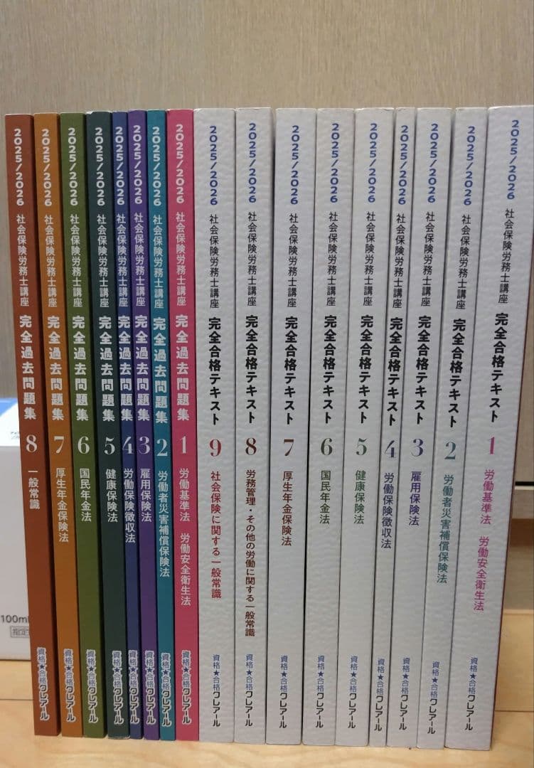 クレアール2025/2026 社会保険労務士参考書+問題集