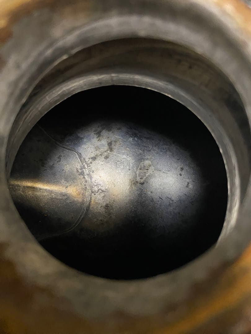 エイジング塗装　ガソリンタンク　コック付き