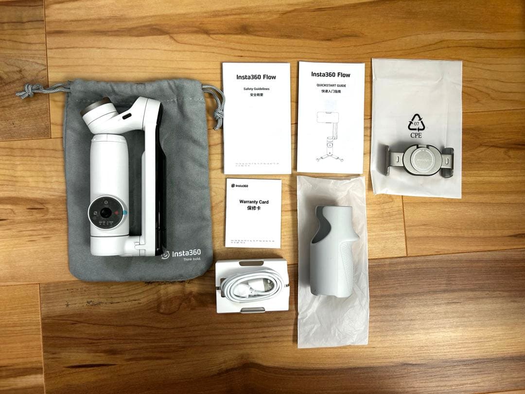 【美品・箱付き】Insta360Flow スマホ撮影用スタビライザー