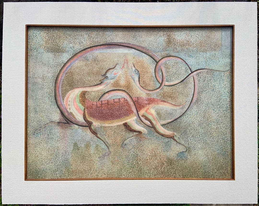 神話　獣　玄武　絵画　韓国　高句麗　朝鮮　古美術　壁画古墳