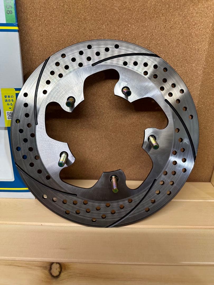 ZRX400/Ⅱ SUNSTAR ER058 リアブレーキディスク ボルト付き