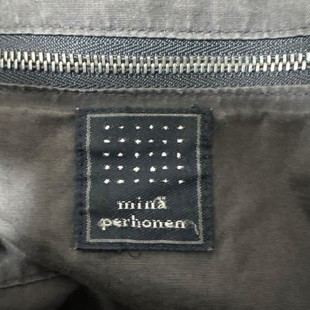 mina perhonen ミナペルホネン タンバリン ショルダーバッグ L 黒