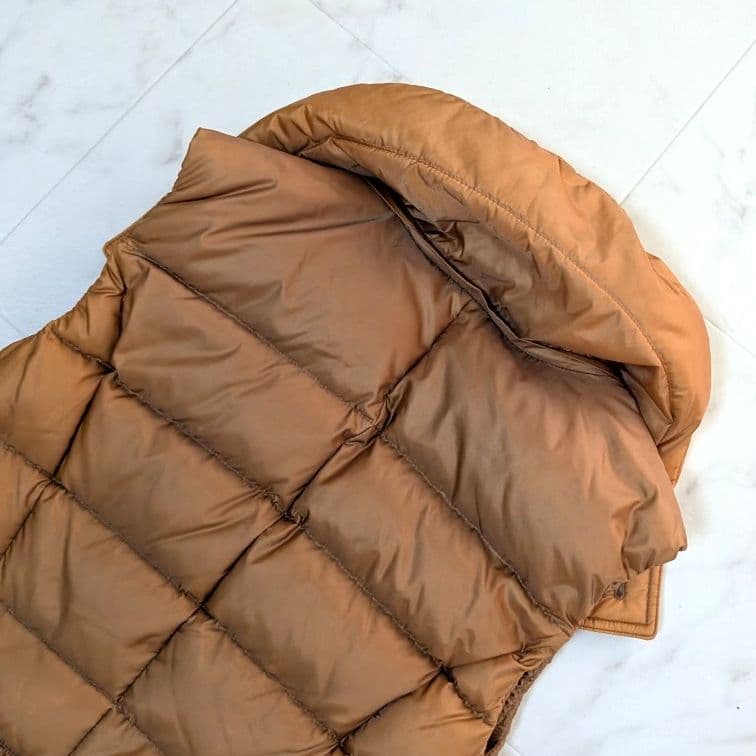 BURBERRY LONDON ダウンベスト メガチェック ペプラム サイズ44