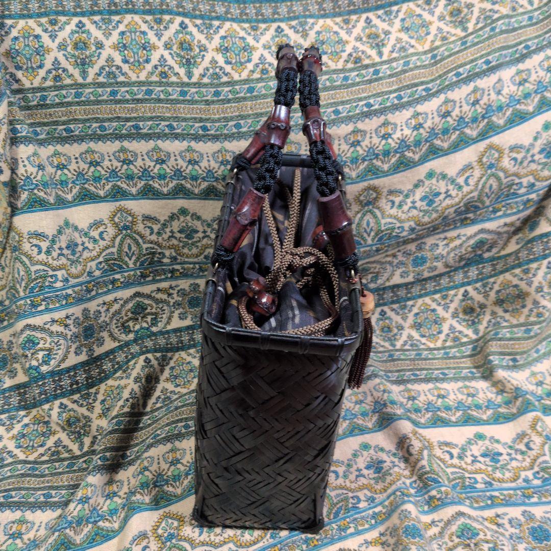 NoriP　公長斎小菅　竹公長　かごバッグ