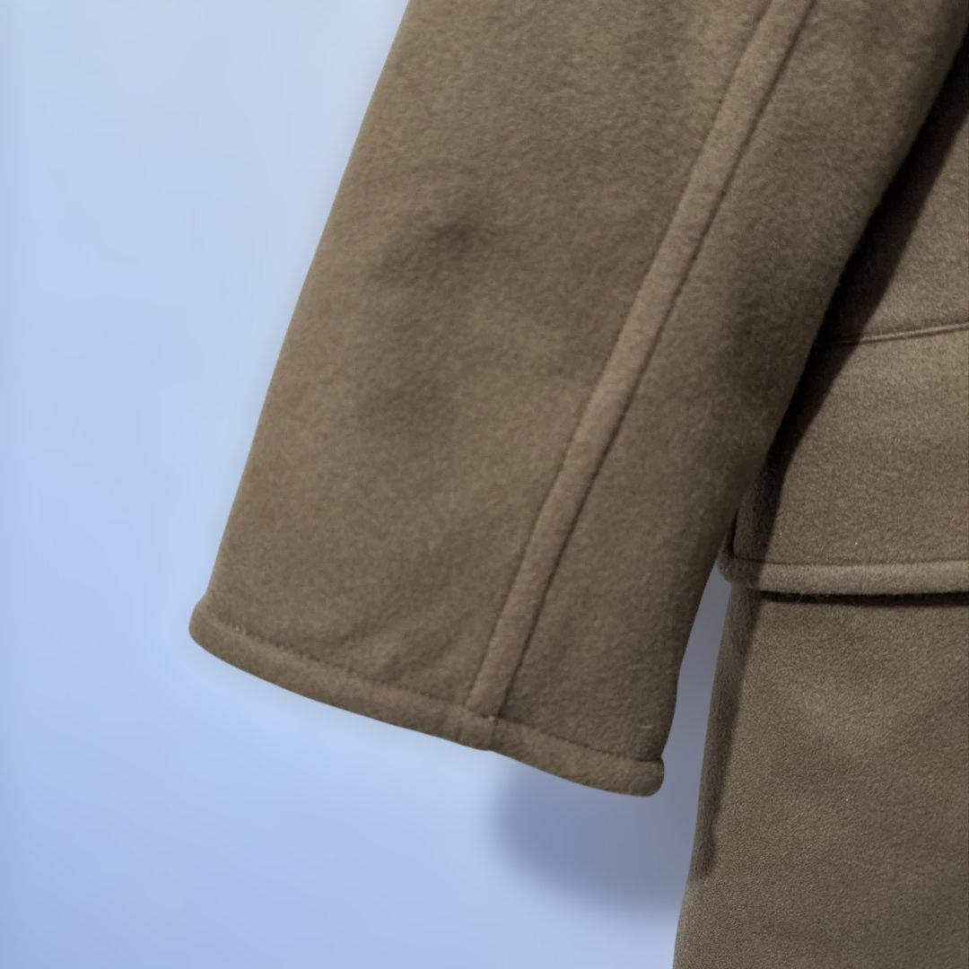 タグ付きmiffew キャメル　 ダブルブレスト ウールコート　定価132000