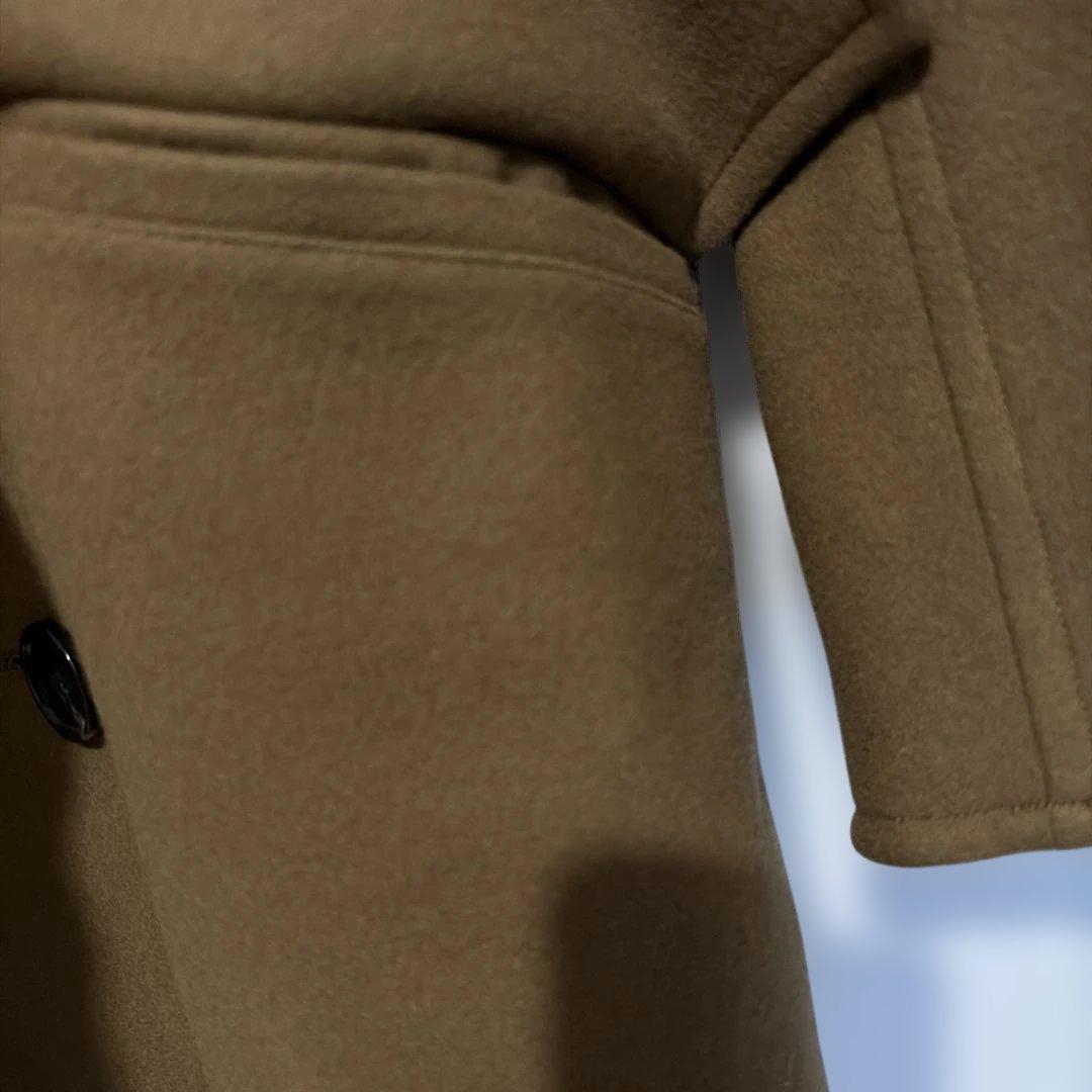 タグ付きmiffew キャメル　 ダブルブレスト ウールコート　定価132000