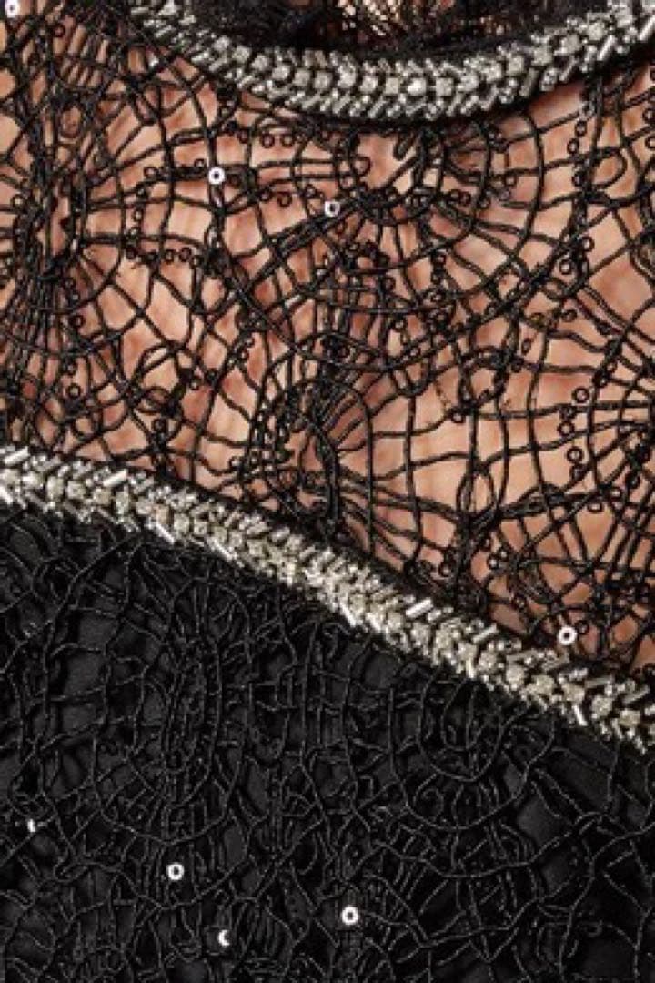 self portrait キラキラ　ビジュー　ロングドレス　ロングワンピース