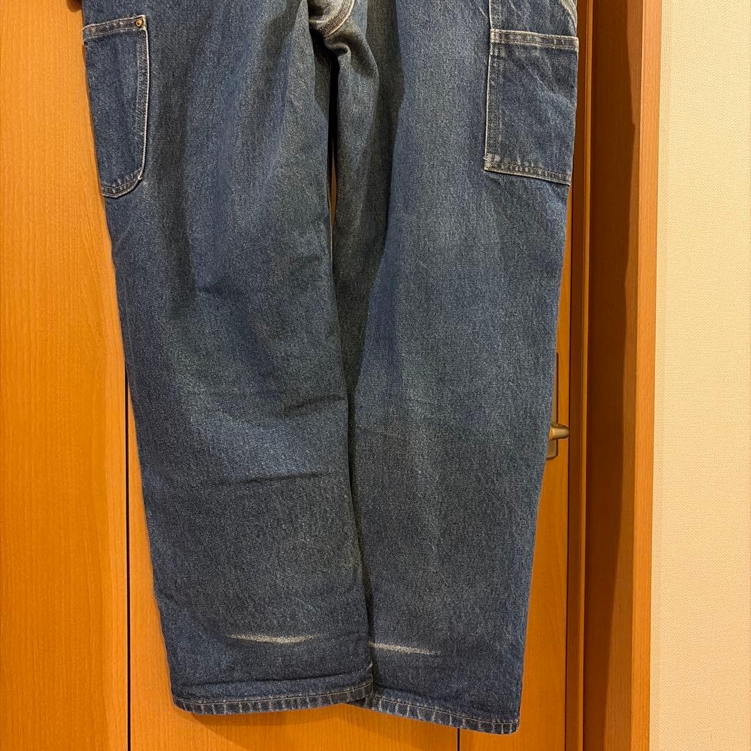 W38xL30 カーハート デニムペインターパンツ ダブルニー メキシコ製 ⑤
