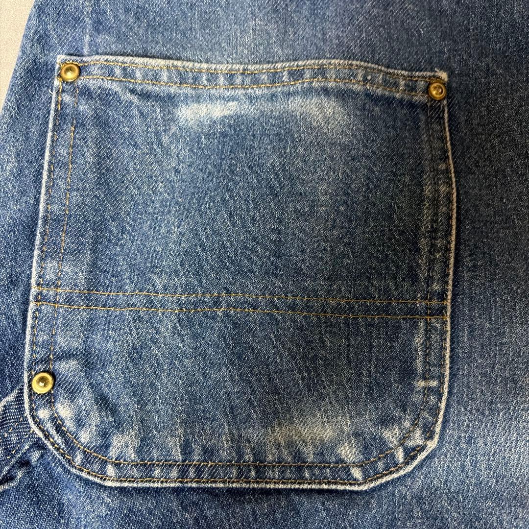 W38xL30 カーハート デニムペインターパンツ ダブルニー メキシコ製 ⑤