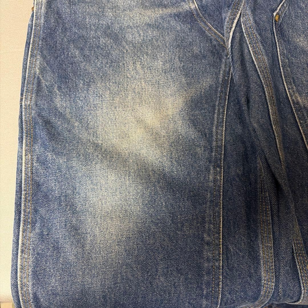 W38xL30 カーハート デニムペインターパンツ ダブルニー メキシコ製 ⑤