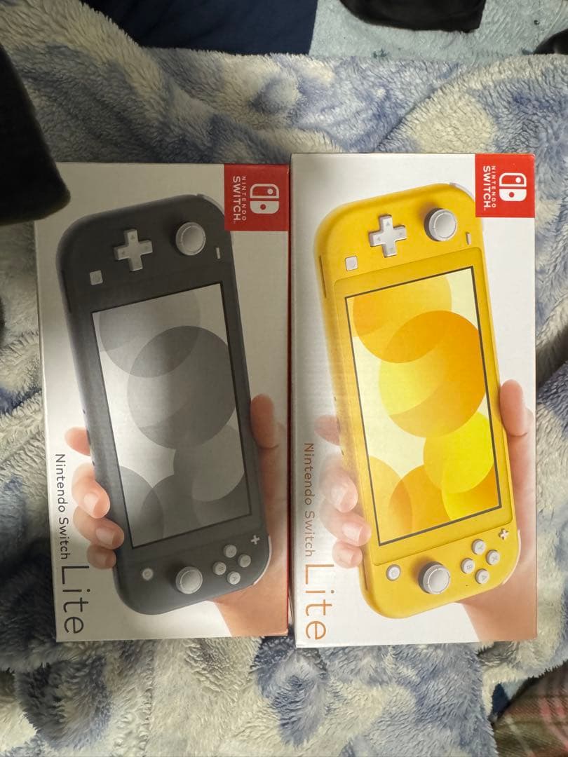 Nintendo Switch Lite グレーとイエロー 2色セット