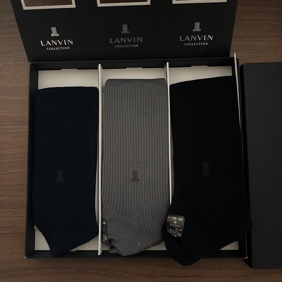 ブラック ビジネスシューズ　靴下セット　キャサリンハムネット