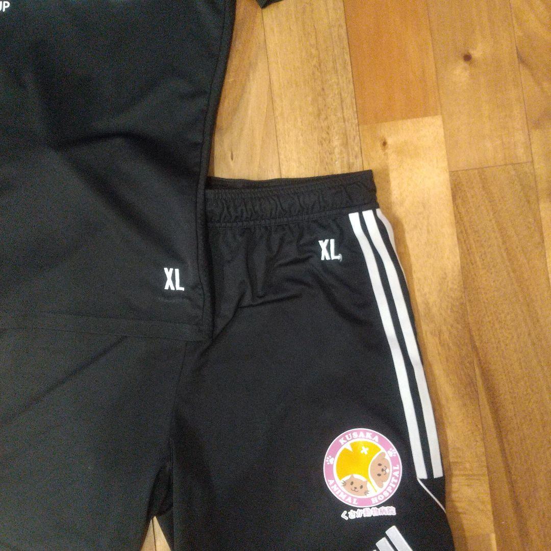 ベガルタ仙台 練習着 adidas サッカーシャツ XL 黒