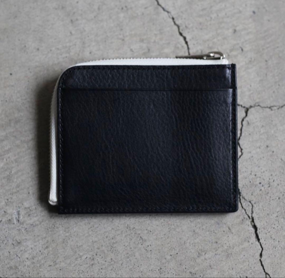 Hender Scheme L zip Purseブラック